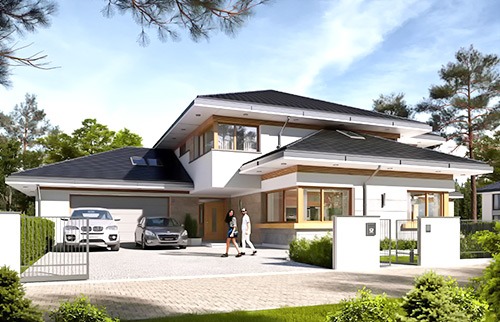 Projekty domów Estetyka projektów domów MGProjekt